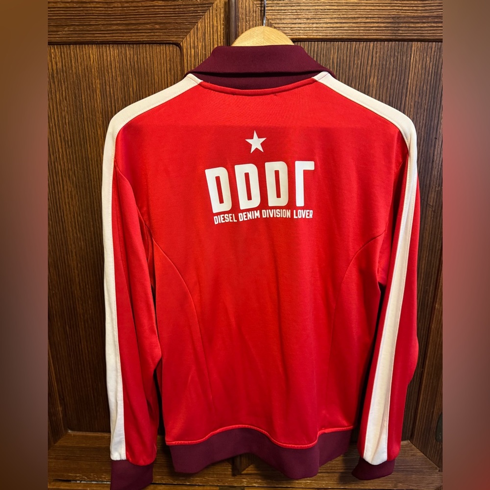 Diesel Men’s Red Track Jacket with DDDL logo size L - Picture 7 of 10